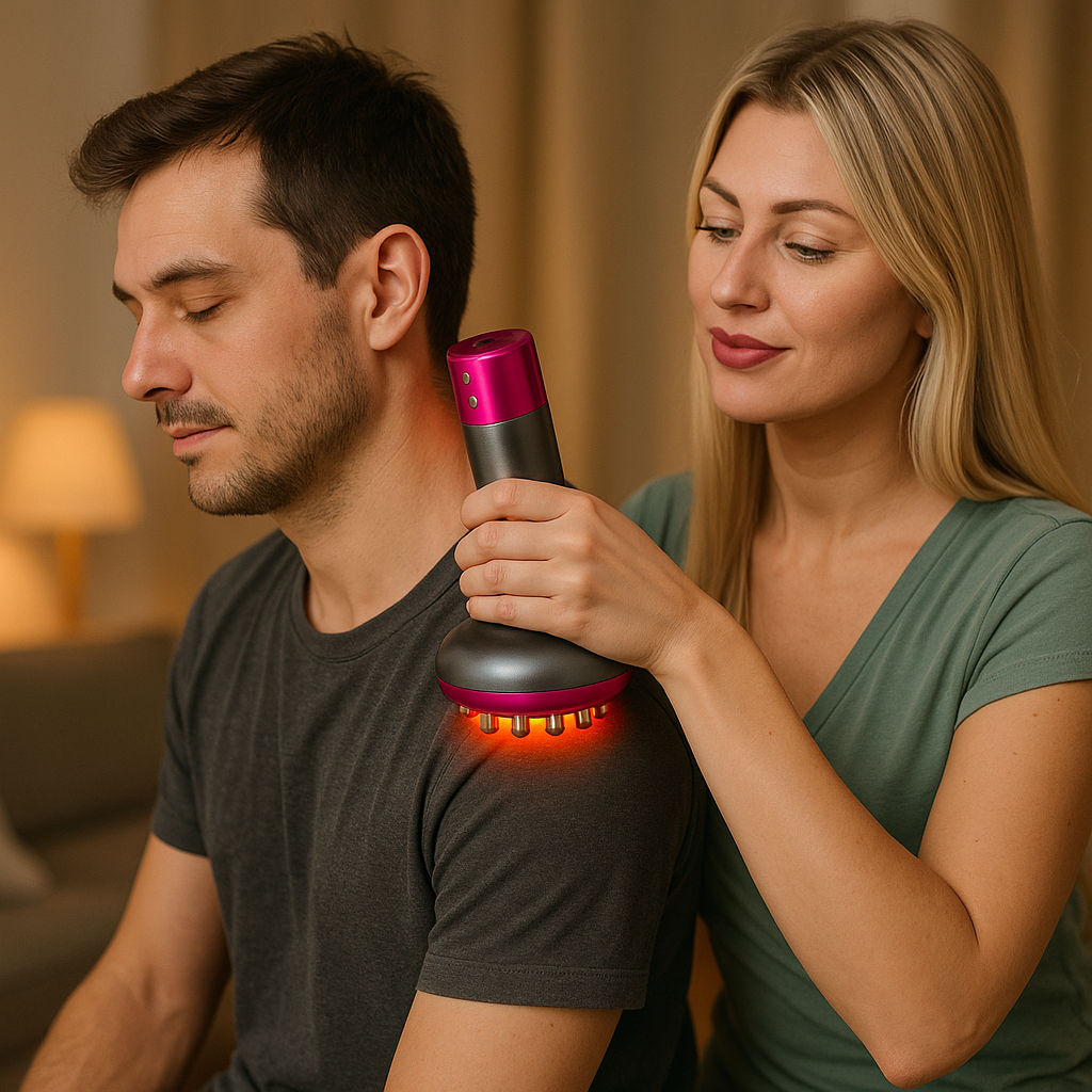 EMS Heat Therapy Guasha Massager